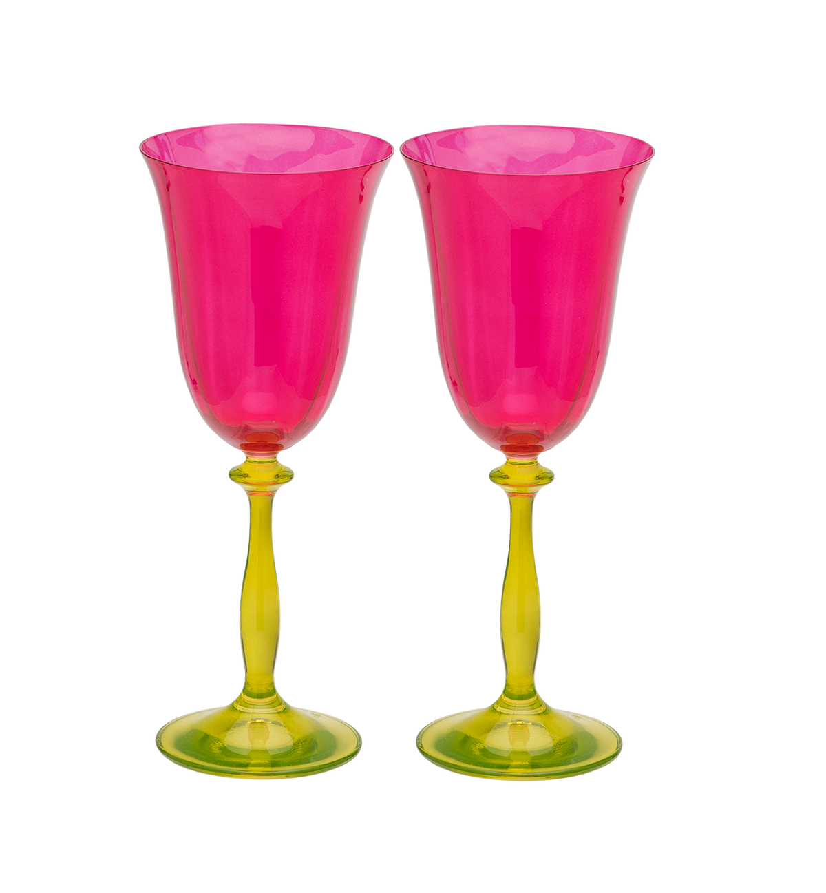 Juego de 2 copas de vino ópticas Gardenia