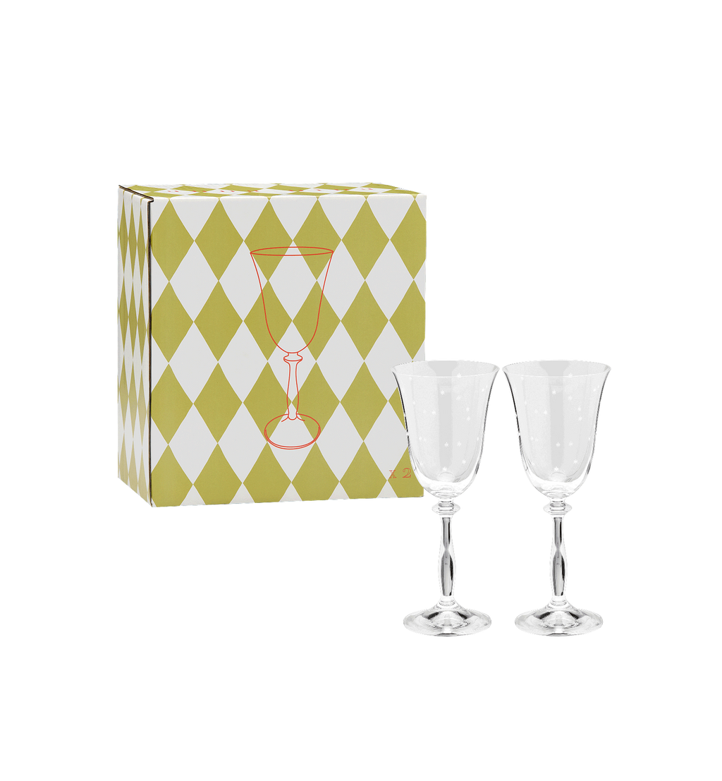 Juego de 2 copas de vino Starry Eve